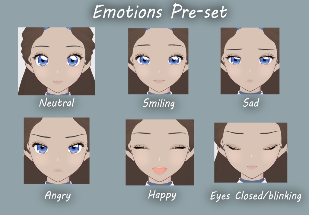 [FREE VRM / Vroid Avatar] Original Fusion Waterbender Avatar (Inspired by Sokka, Katara, & Korra) - Aurelia Boutique - 5/5