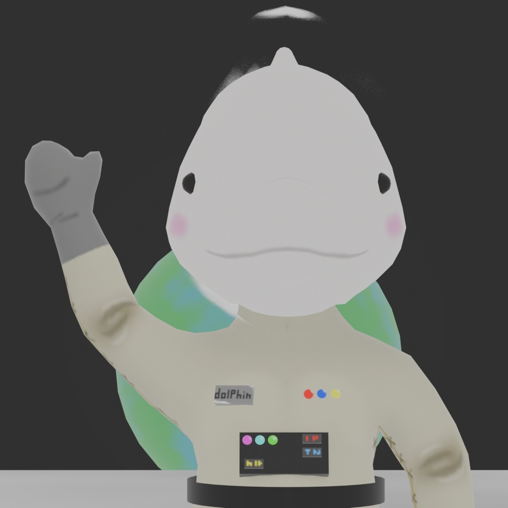 白イルカの宇宙飛行士