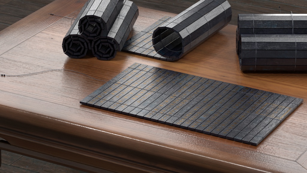 木簡＿古代の巻物