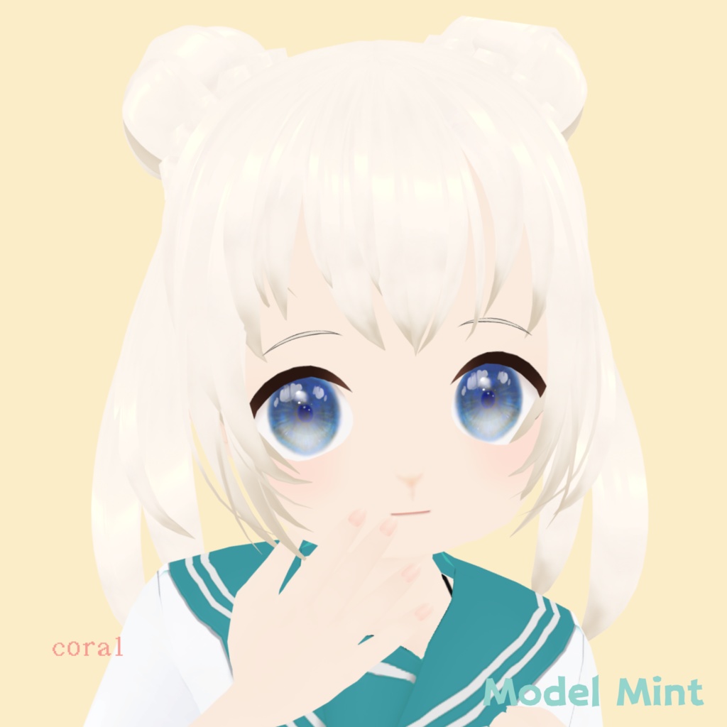 【VRoid 正式版】natural nail texture ナチュラルネイル テクスチャ