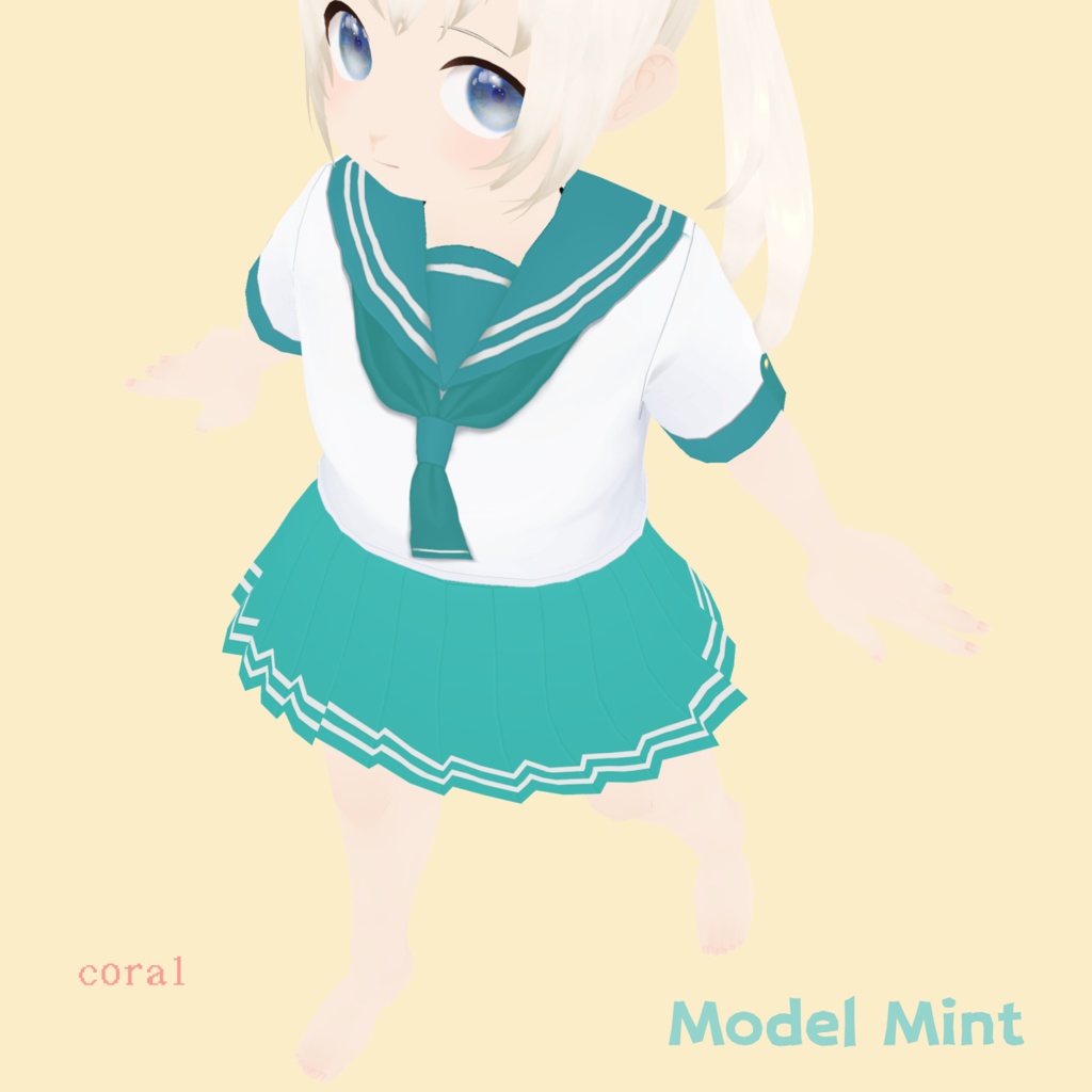 【VRoid 正式版】natural nail texture ナチュラルネイル テクスチャ