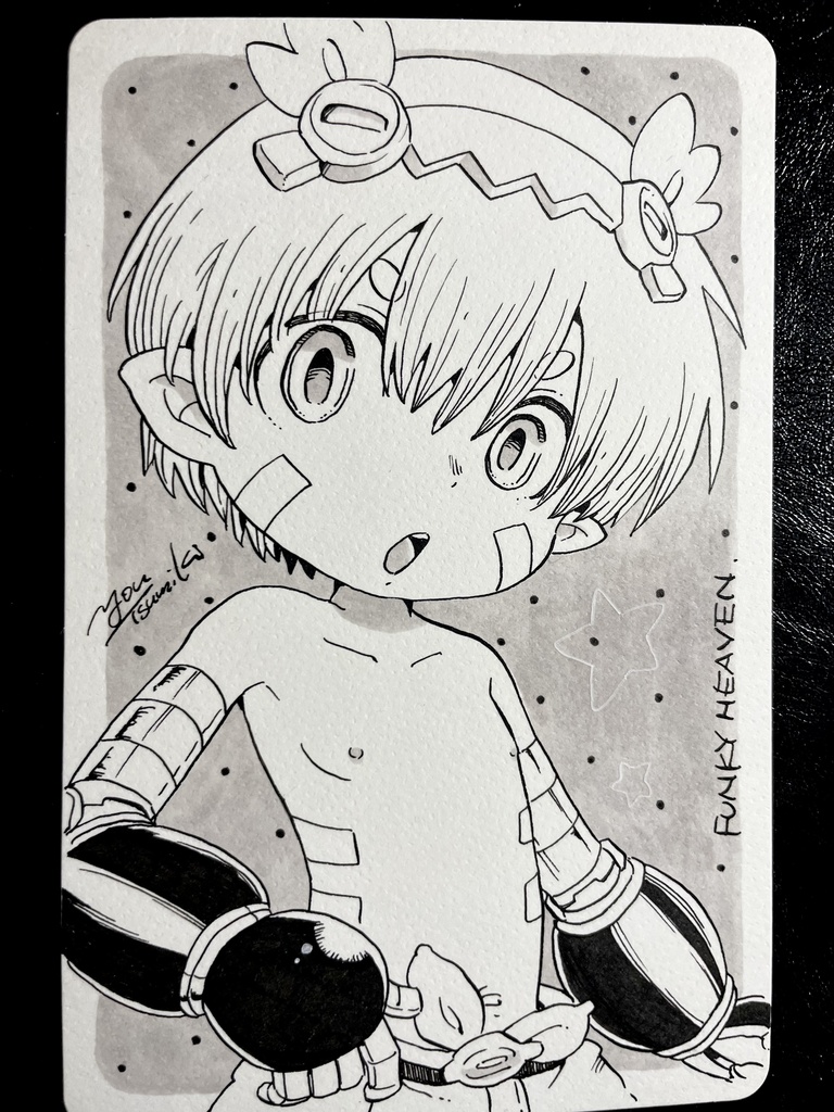 手描きドローイング　ハッとしたレグ