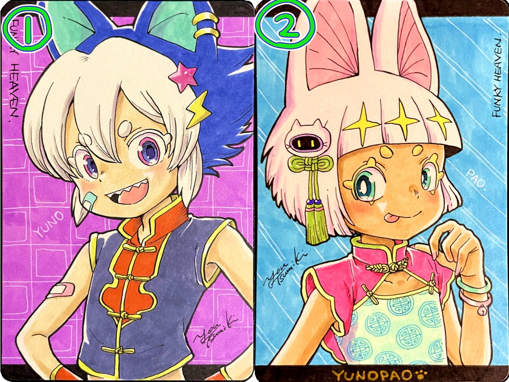 フルカラードローイング【ポストカードサイズ】