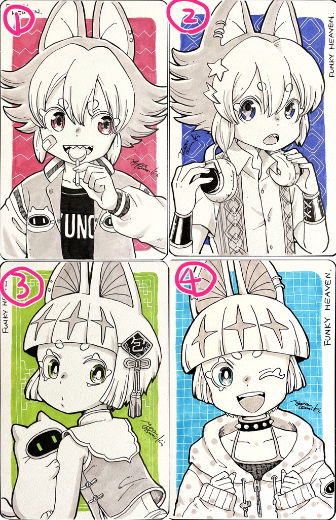 ドローイング【ポストカードサイズ】