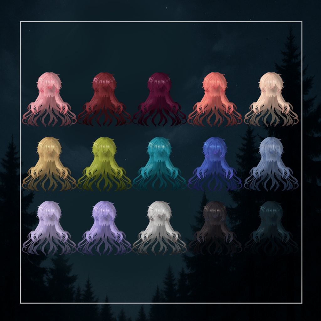 【6アバター対応】NightlineWolf【VRChat】