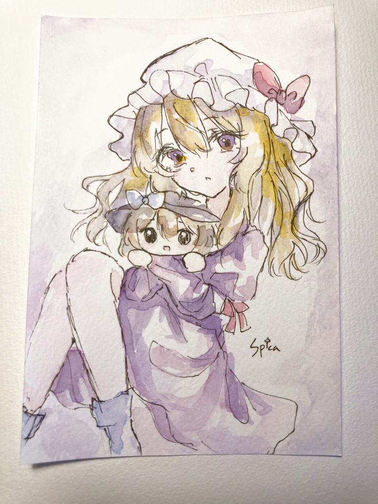 【水彩原画】マエリベリー・ハーン