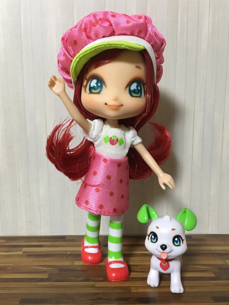 ストロベリーショートケーキのカスタムドール