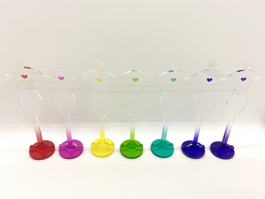 アクリルトルソー シンプルタイプ