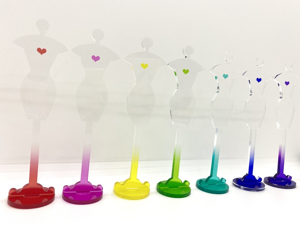 アクリルトルソー シンプルタイプ