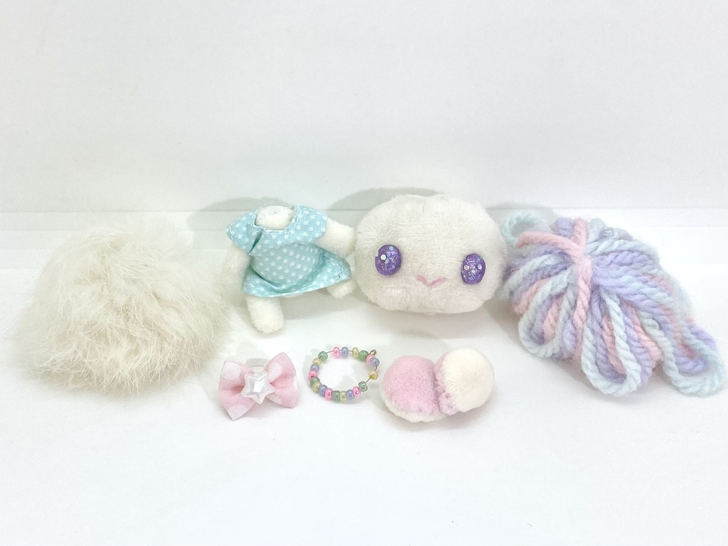 【ぺたぬい】ゆめかわガールセット