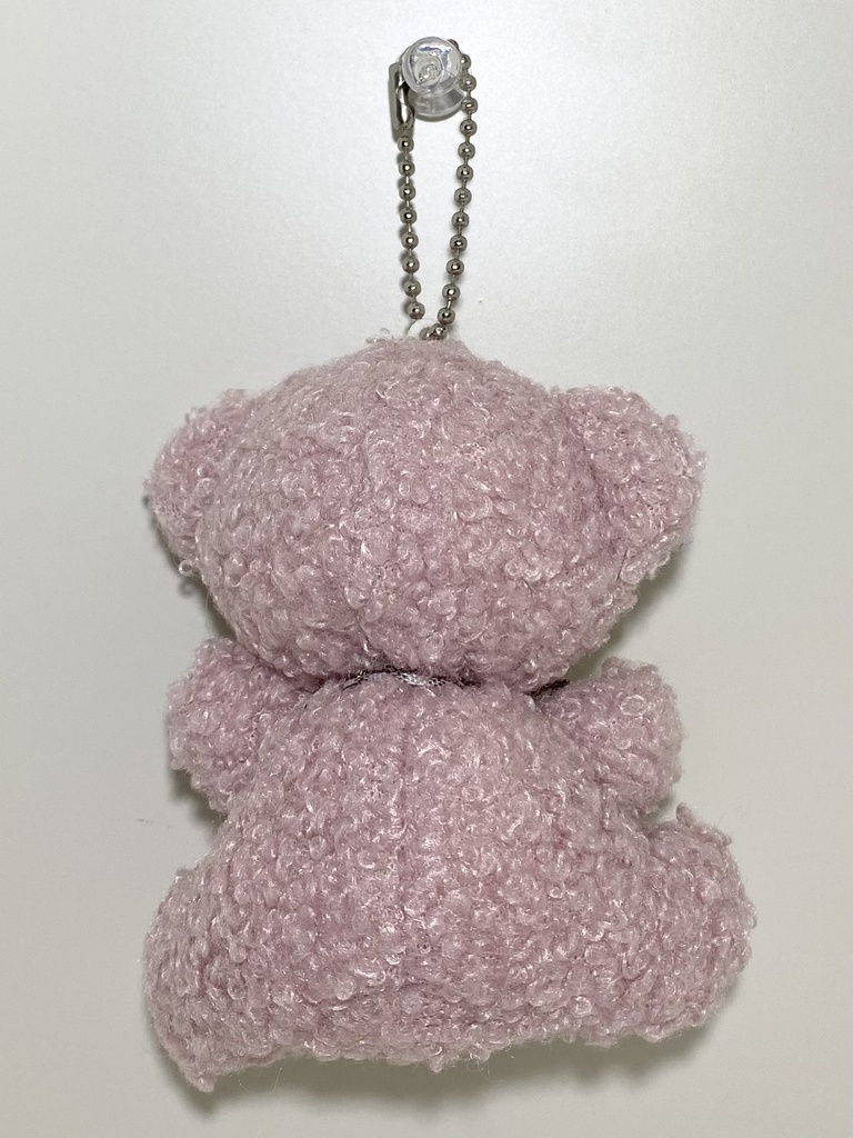 ぬいぐるみチャーム キラキラアイのくま