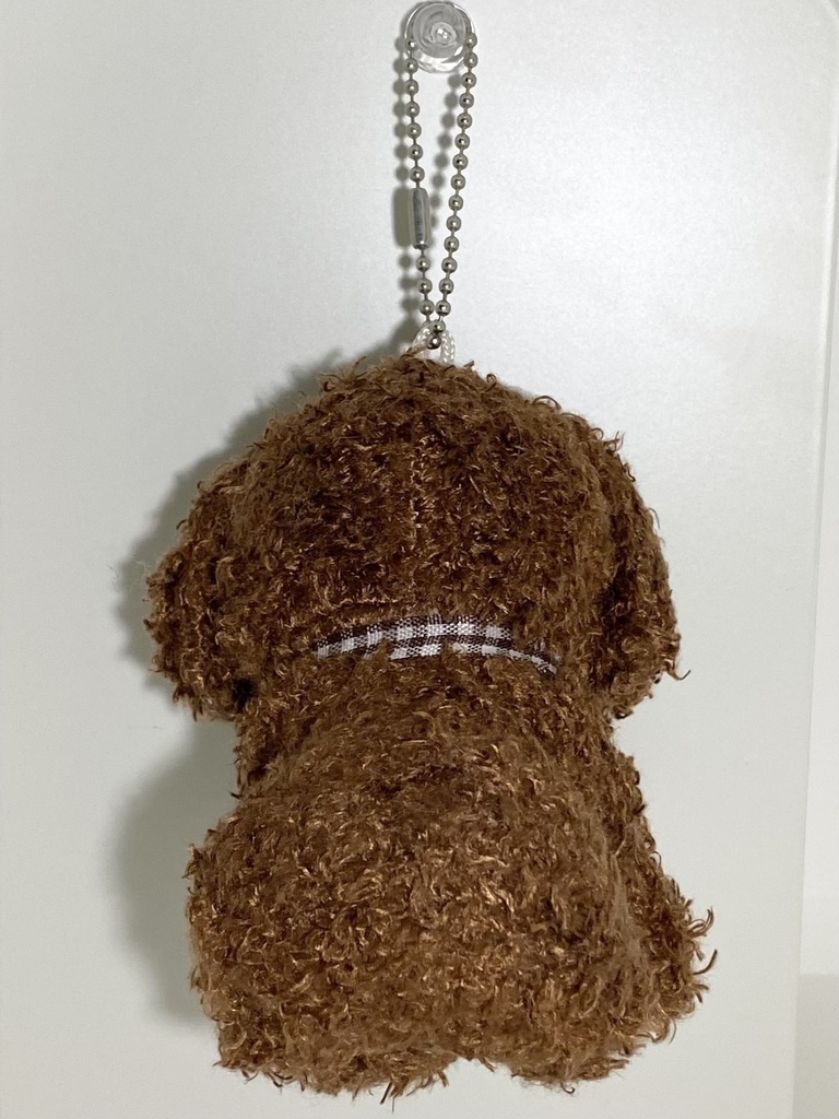 ぬいぐるみチャーム プードル