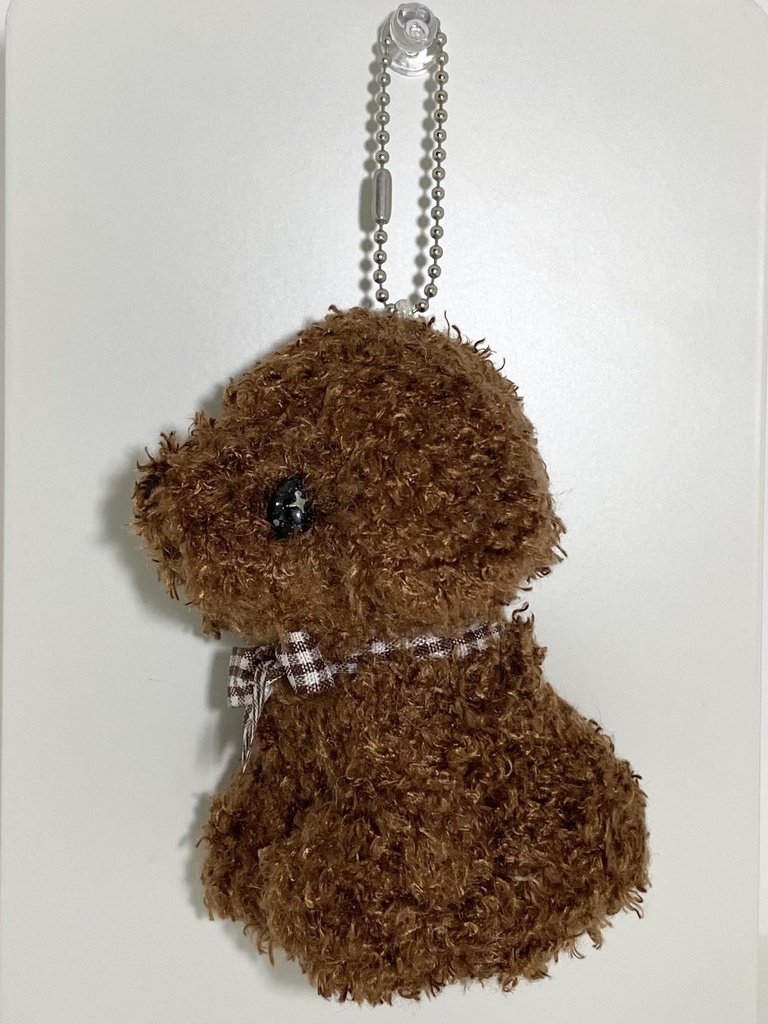 ぬいぐるみチャーム プードル