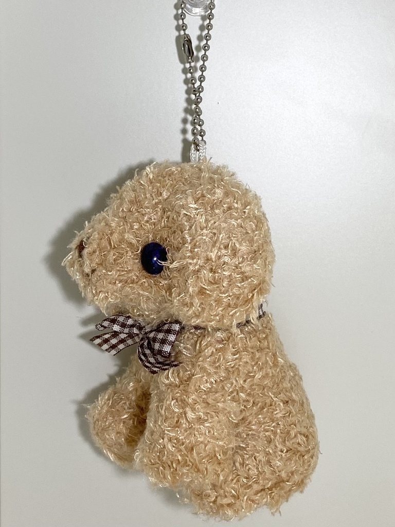 ぬいぐるみチャーム プードル