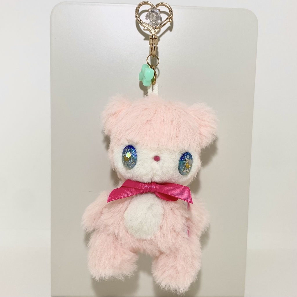 【キラぬい】チャーム サーモンピンクちゃん