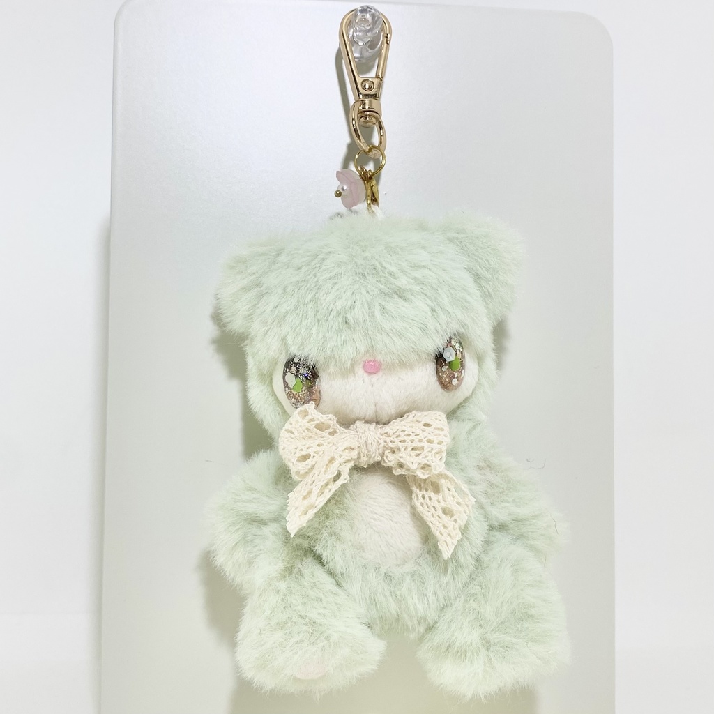【キラぬい】チャーム パステルグリーンちゃん