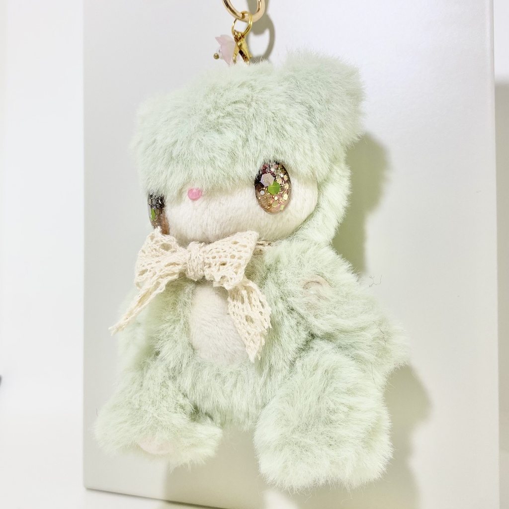 【キラぬい】チャーム パステルグリーンちゃん