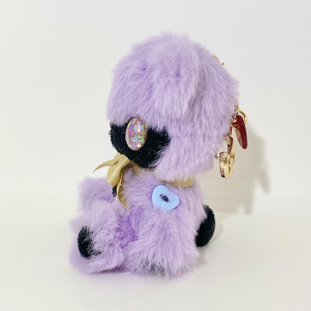 【キラぬい】チャーム パープルちゃん