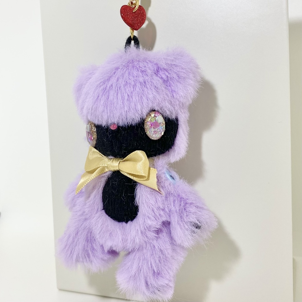 【キラぬい】チャーム パープルちゃん