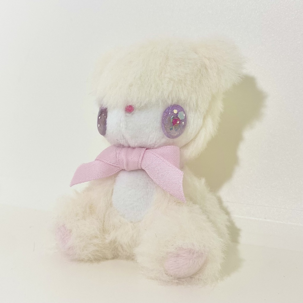 【キラぬい】チャーム ホワイトちゃん