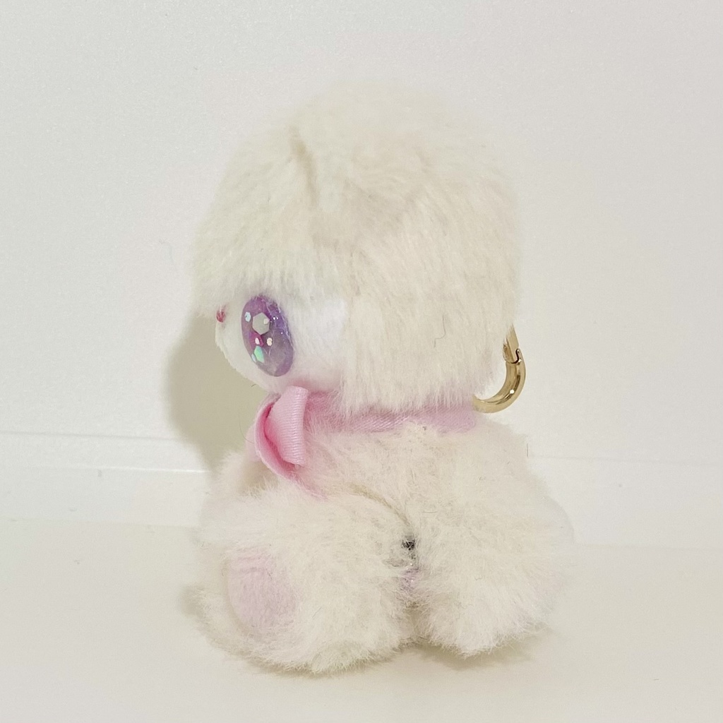 【キラぬい】チャーム ホワイトちゃん