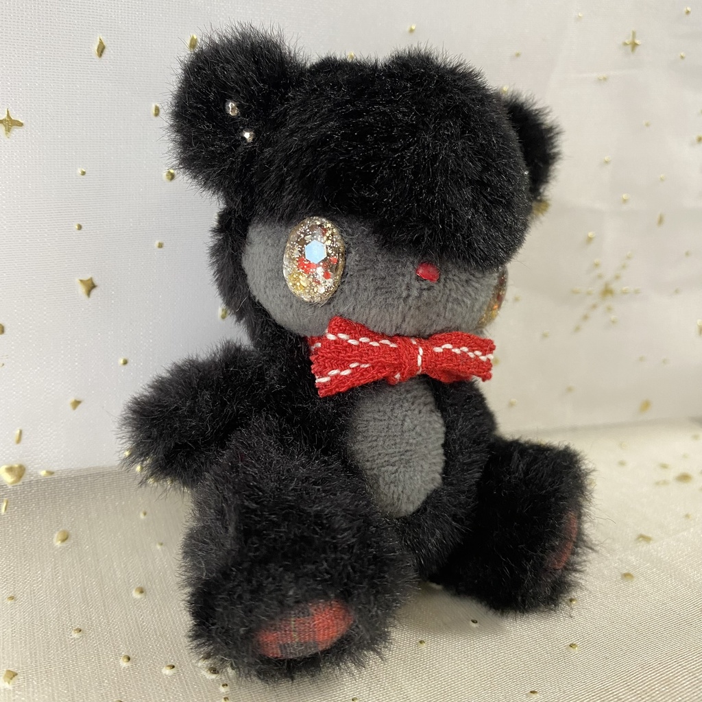 【キラぬい】チャーム ブラックくん