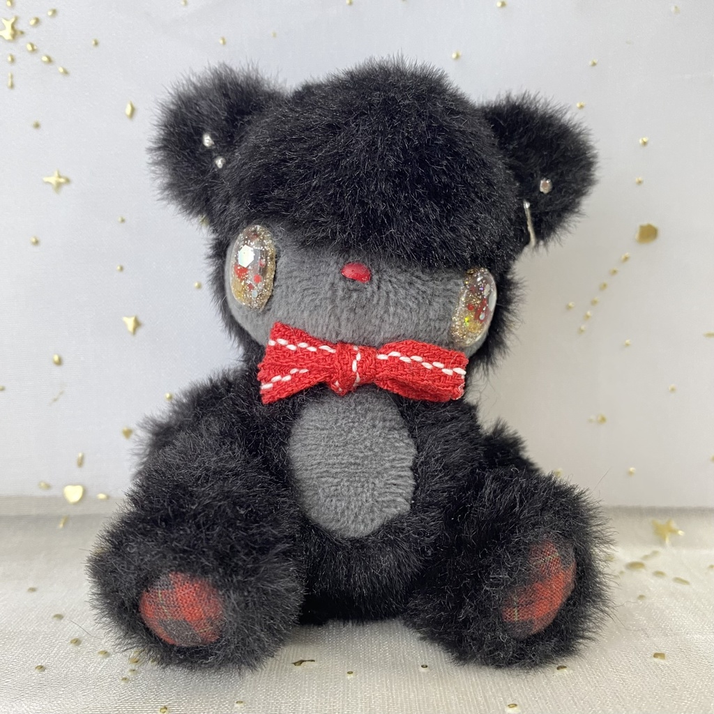 【キラぬい】チャーム ブラックくん