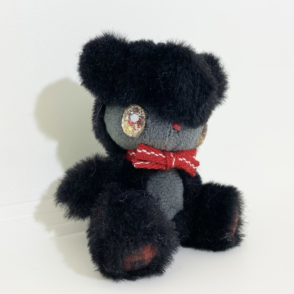 【キラぬい】チャーム ブラックくん