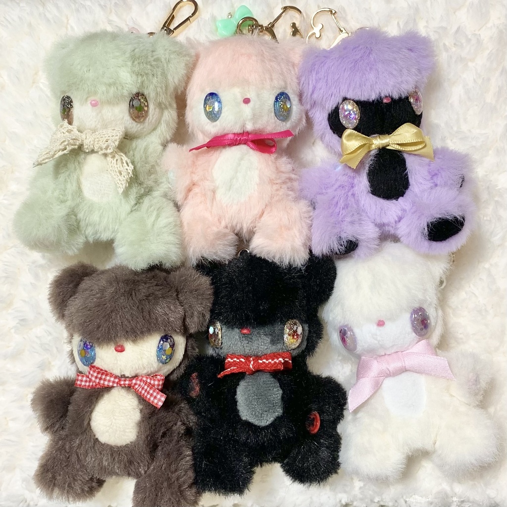 【キラぬい】チャーム ブラックくん