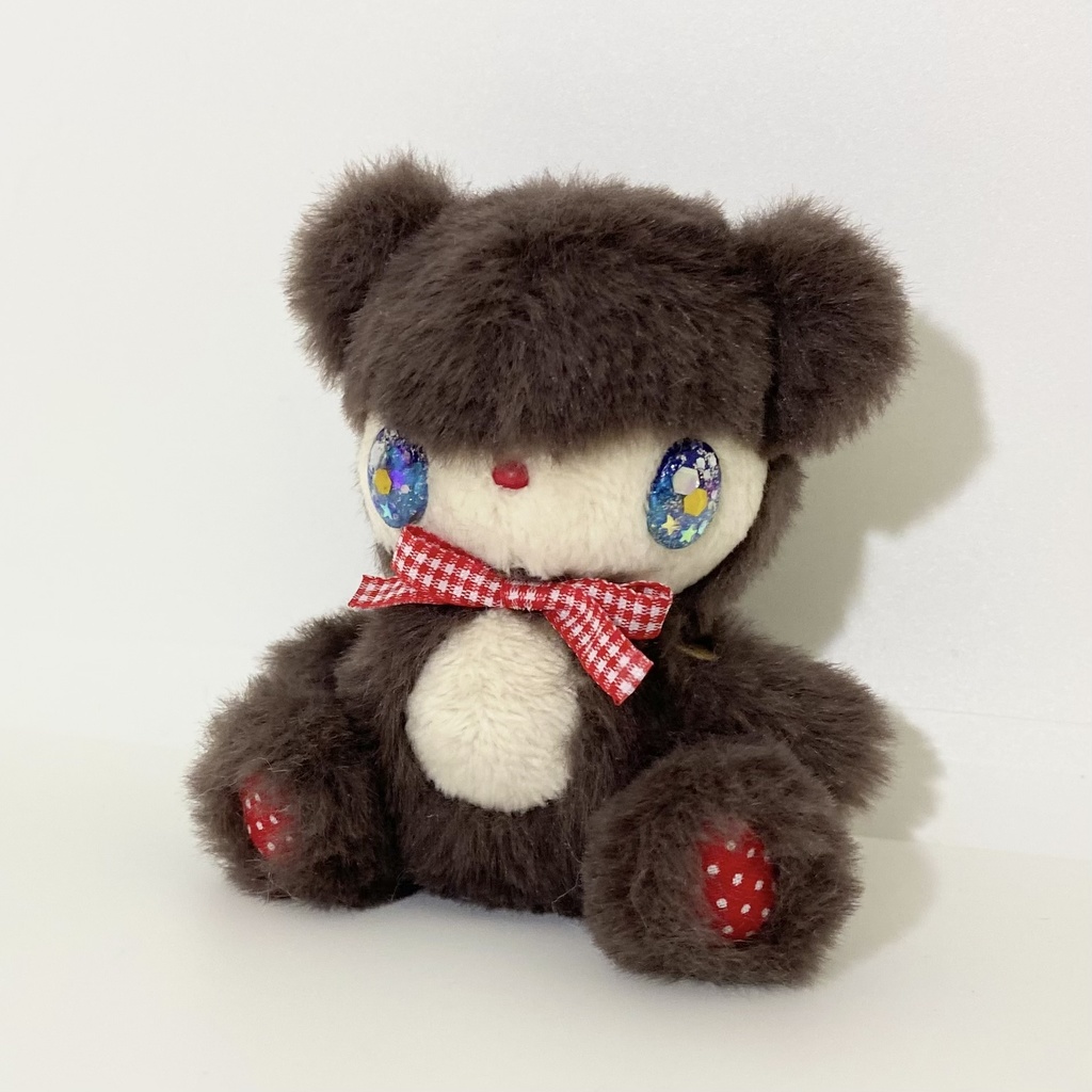 【キラぬい】チャーム ブラウンくん