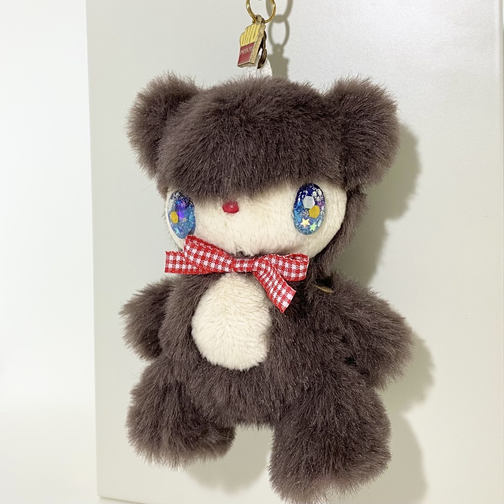 【キラぬい】チャーム ブラウンくん