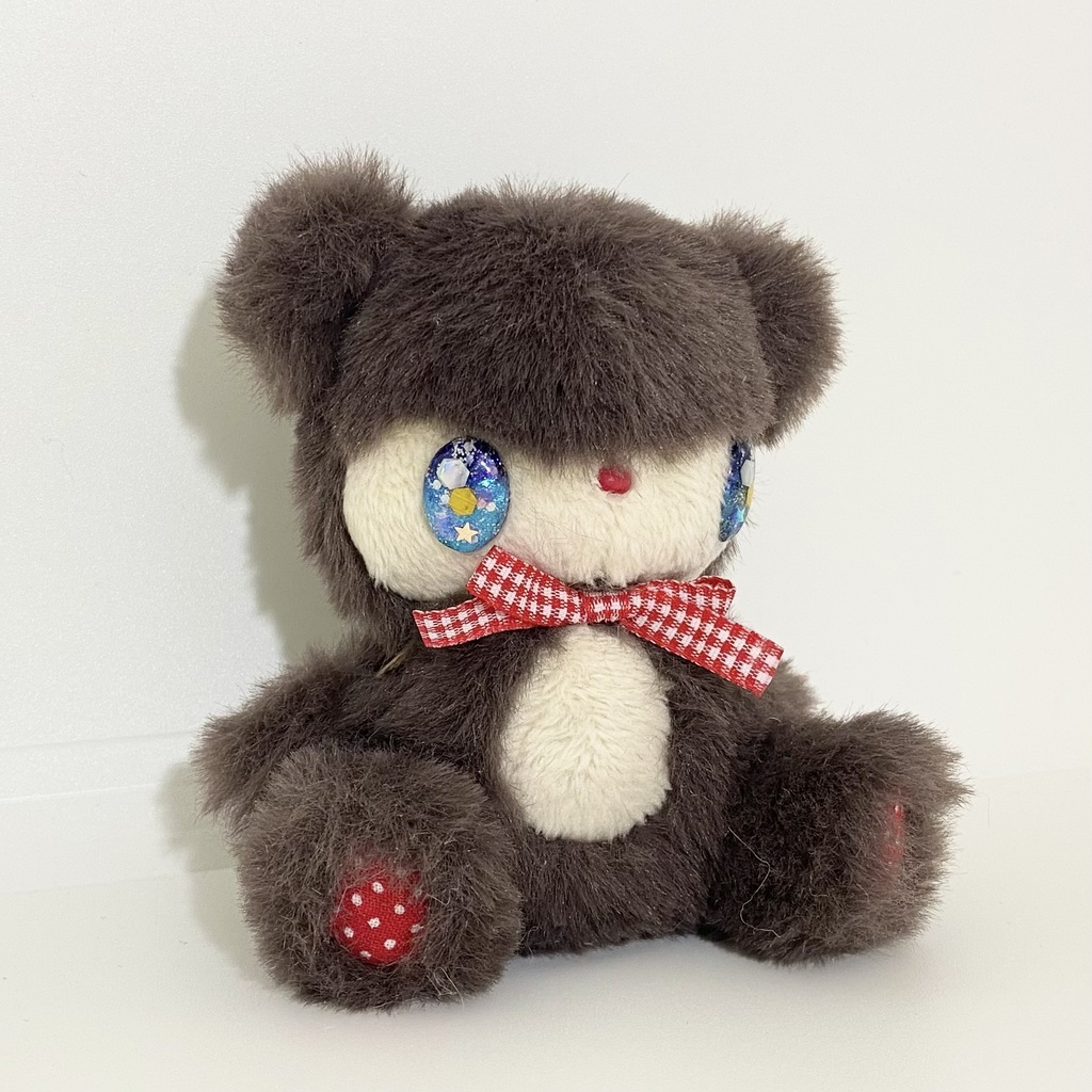 【キラぬい】チャーム ブラウンくん