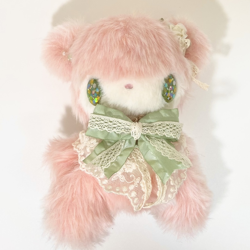 【キラぬい】ふんわりピンクちゃん