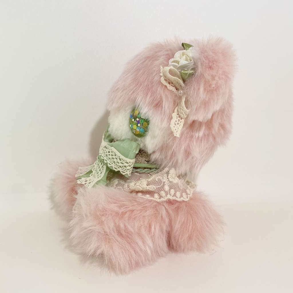 【キラぬい】ふんわりピンクちゃん