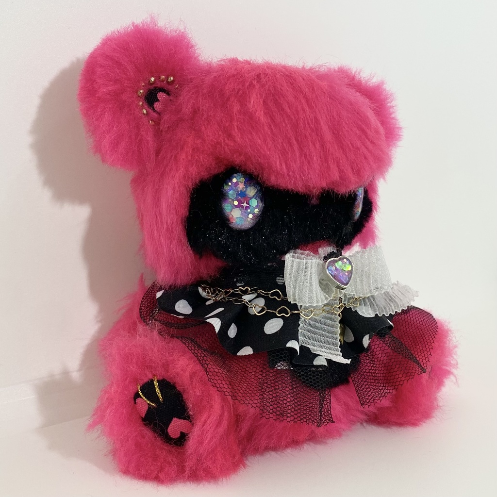 【キラぬい】ピンク×ブラックちゃん