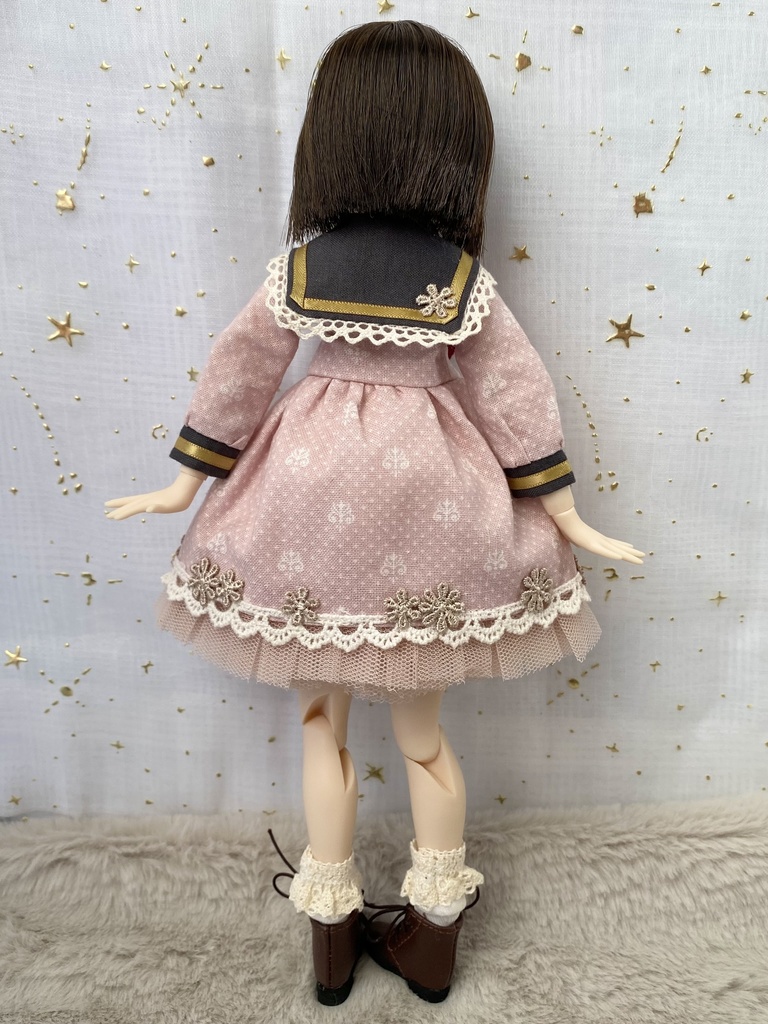 【ワンオフドール】ボブヘア×セーラーワンピちゃん