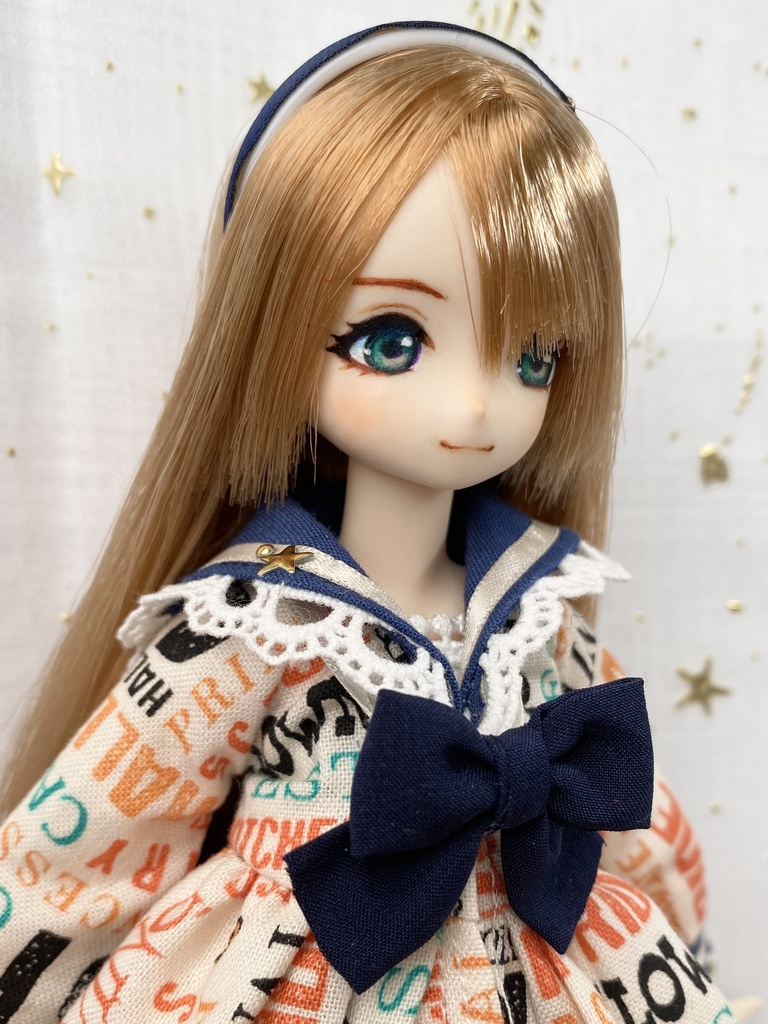 【ワンオフドール】ロングヘア×セーラーワンピちゃん