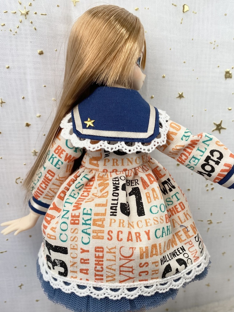 【ワンオフドール】ロングヘア×セーラーワンピちゃん