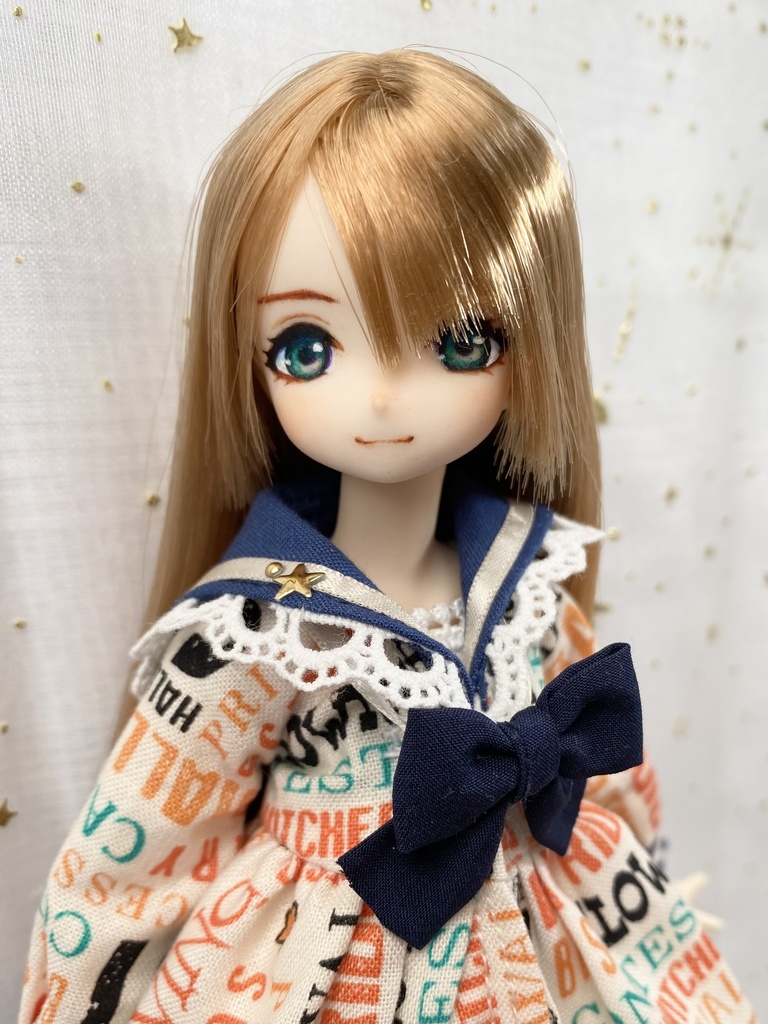 【ワンオフドール】ロングヘア×セーラーワンピちゃん