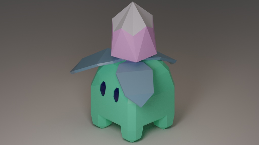 RPGな可愛いモンスター3Dモデルセット_第1弾【FBX|Unity|アニメーション付き】