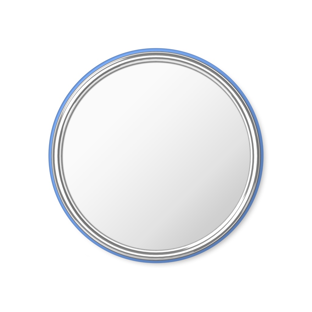 【オリジナルグッズ】缶ミラー 56mm -Ver.兄スライム-【2匹はスライム兄弟メーカー】