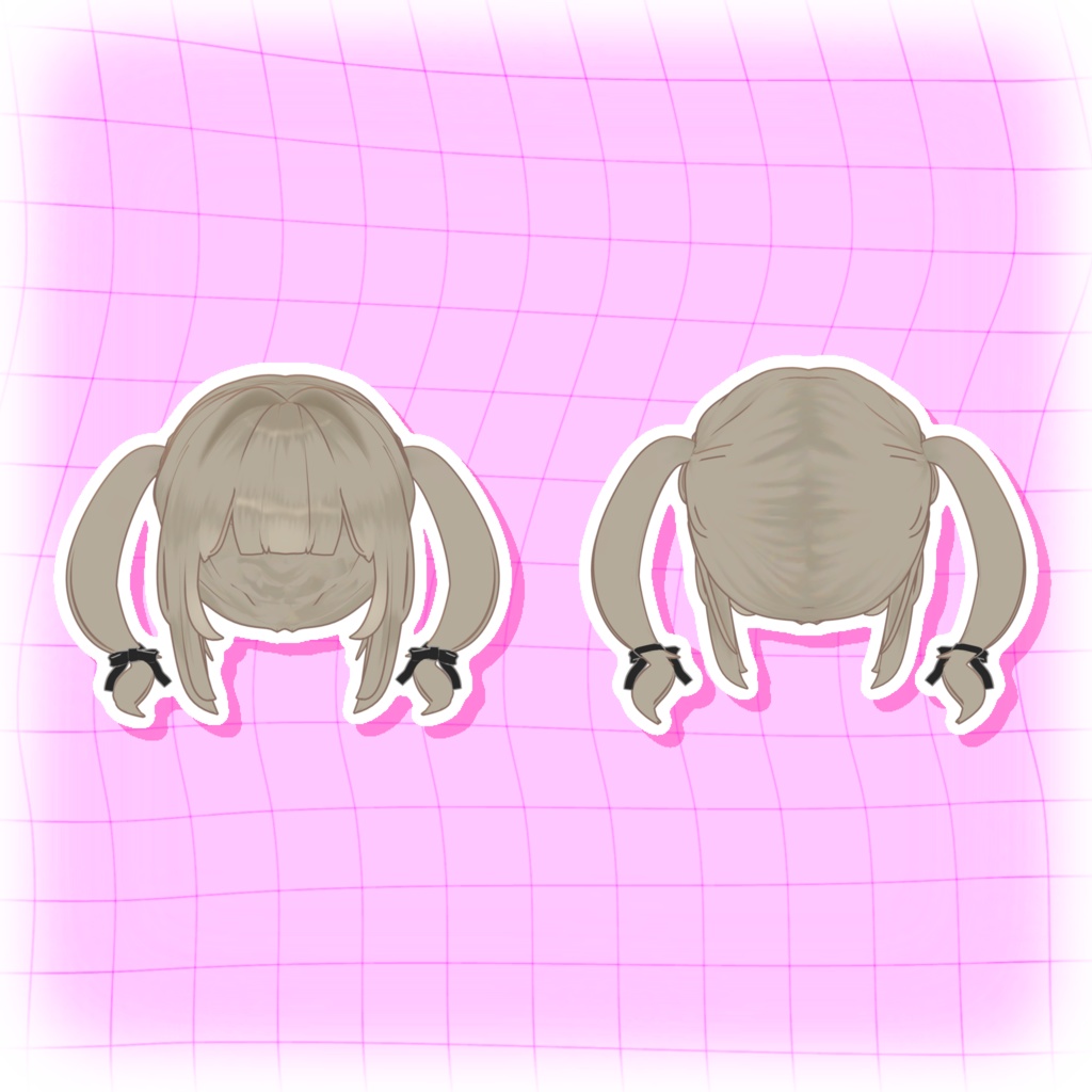 しなやかりぼんツイン〖 キプフェル対応 〗