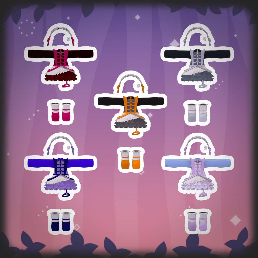 🖤 Black Fridayセール🖤 ほねほねめいど〖 キプフェル・まめふれんず対応 〗