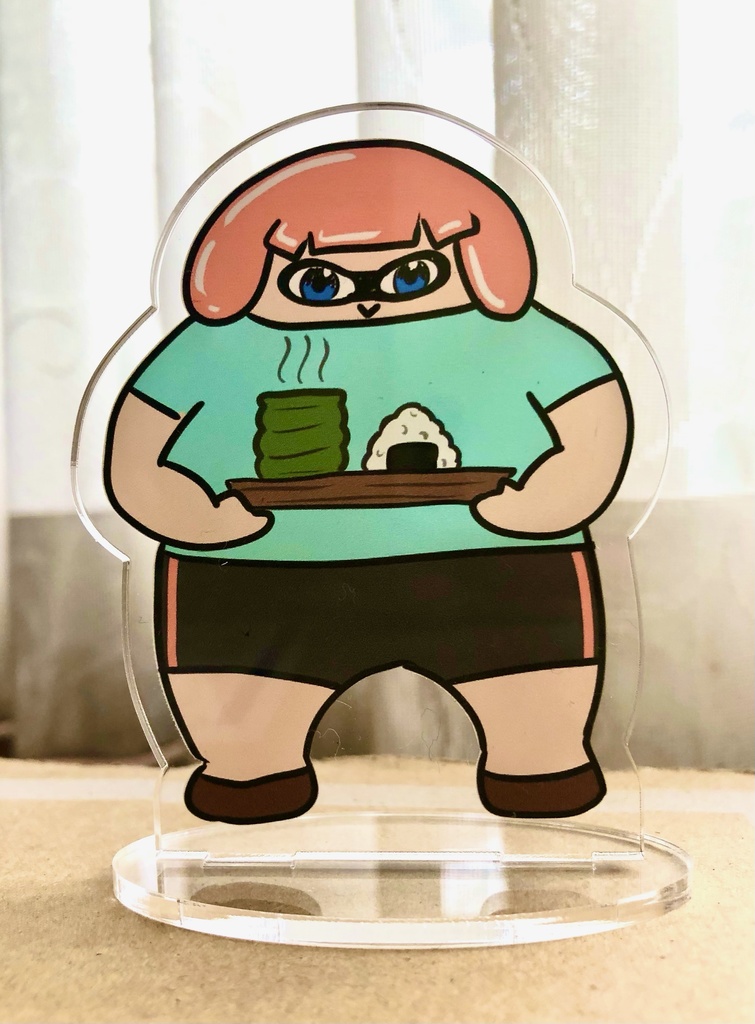 差し入れガールアクリルスタンド
