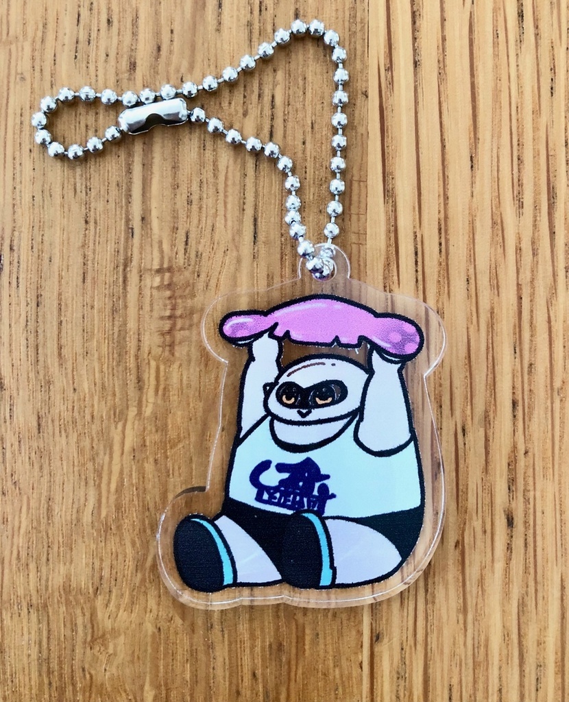 スキンヘッドアクリルキーホルダー