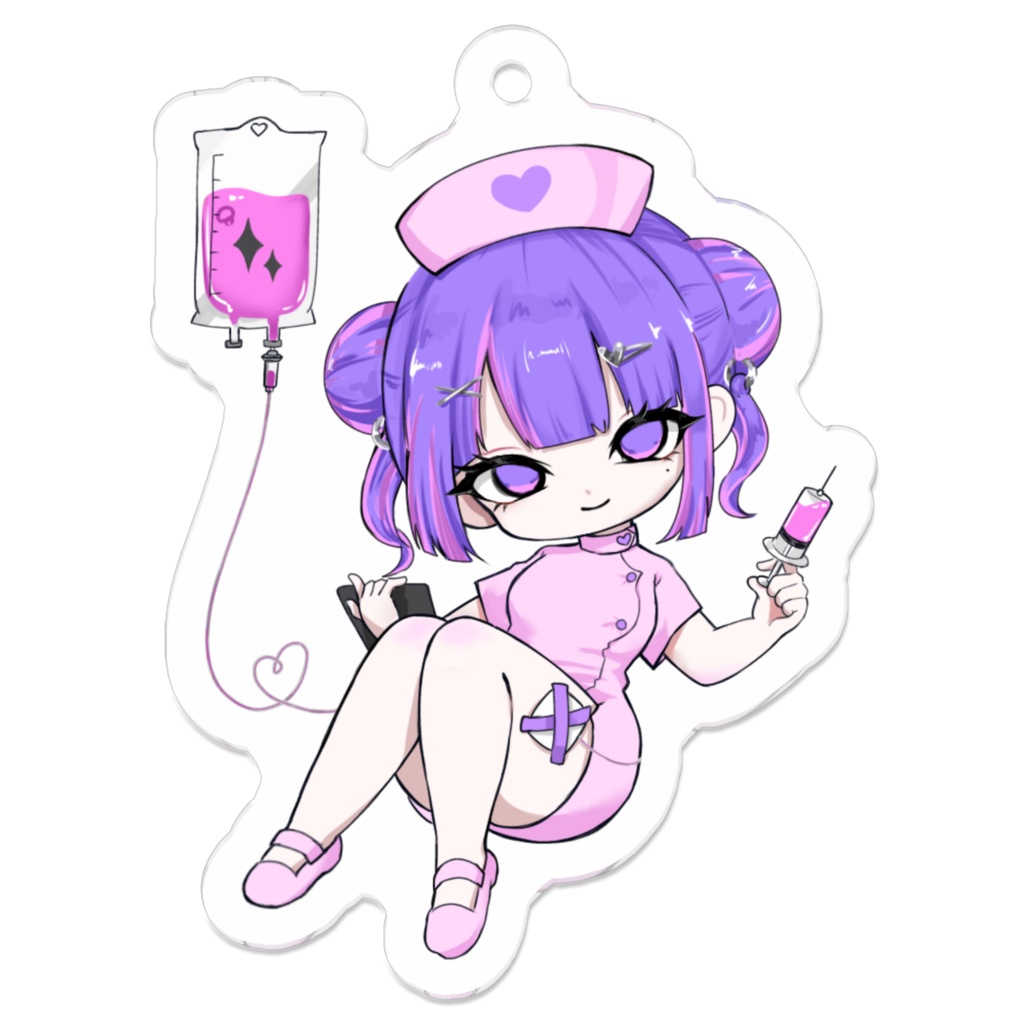 【ナース】アクリルキーホルダー ミニサイズ