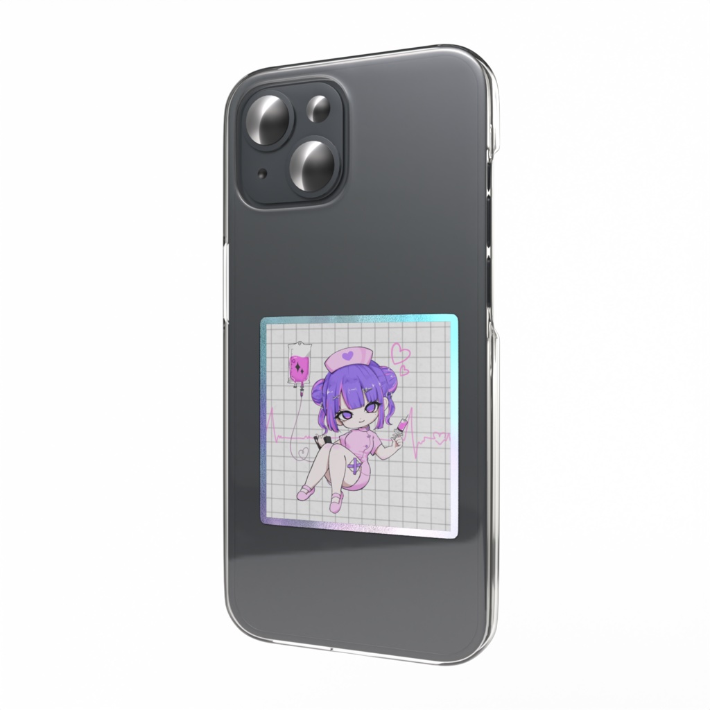 【ナース】オーロラステッカー