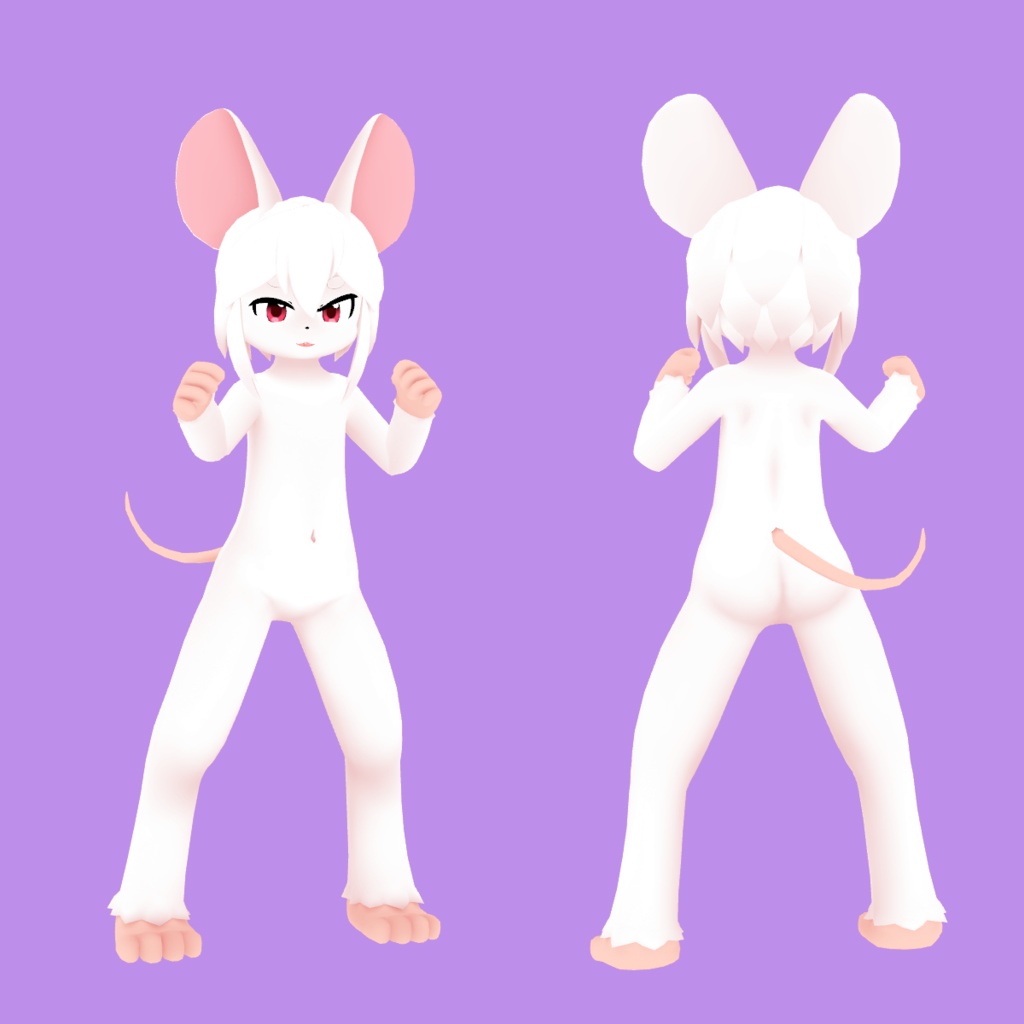 オリジナル3Dモデル【チーワン】