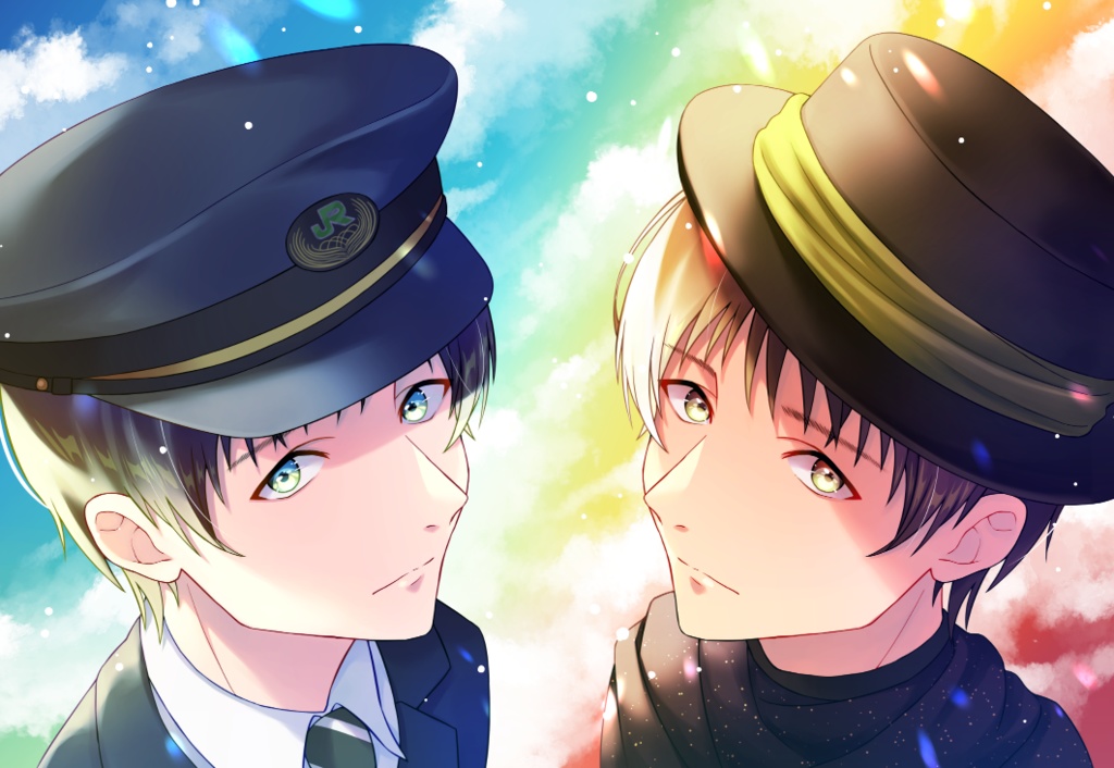 クリアポストカード（イラスト本表紙絵）