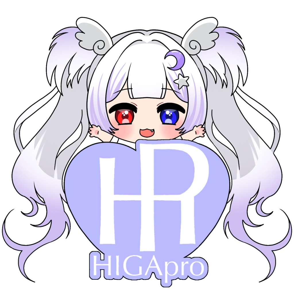 月空魔ゆのーアクリルキーホルダー♥A